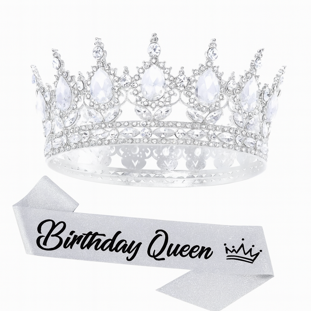 Birthday Queen Crown and Sash