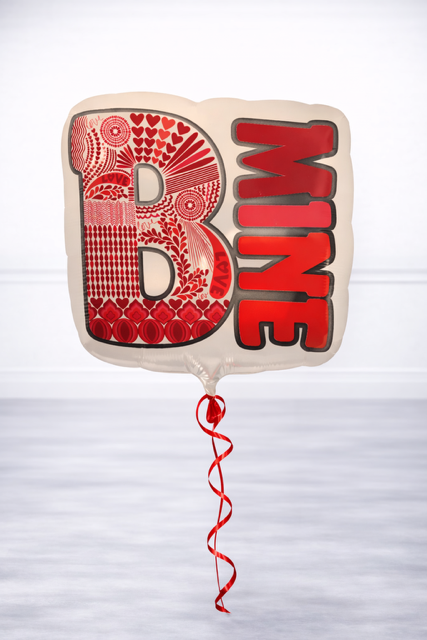 Be Mine Square Balloon