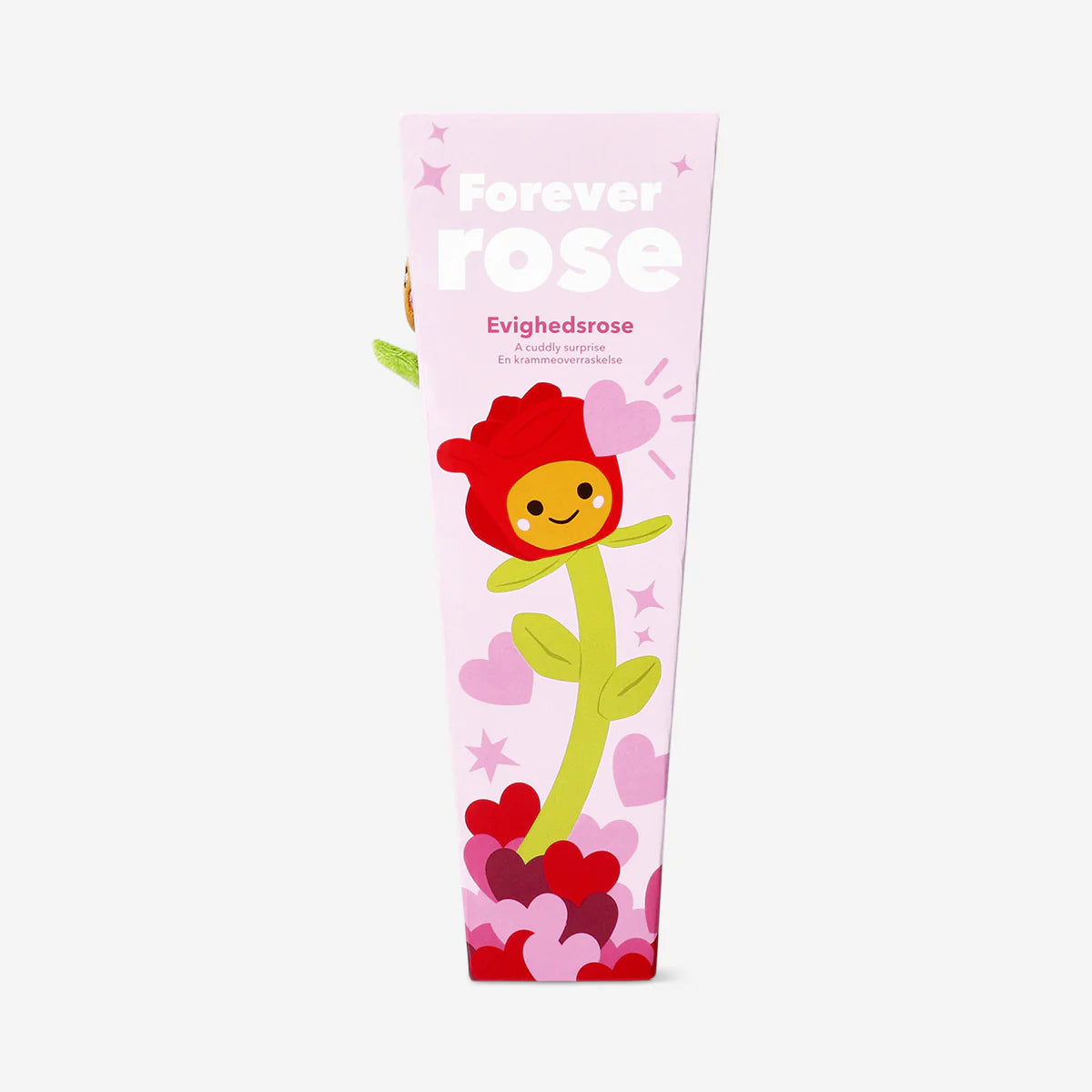 Plush toy - Plush rose with smiley face
