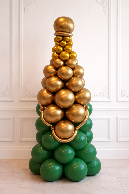 Champagne Balloon Bouquet - New Year