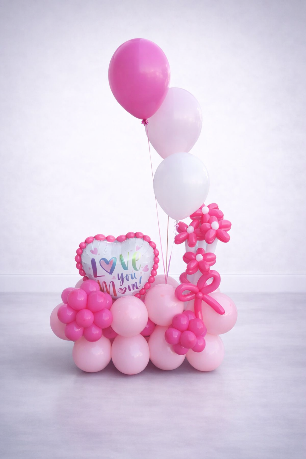 Love You Mom Balloon Set
