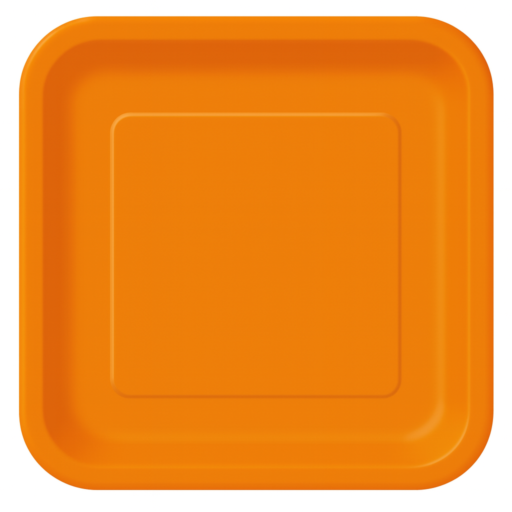 Pumpkin Orange (Set of 14) - 22.2cm