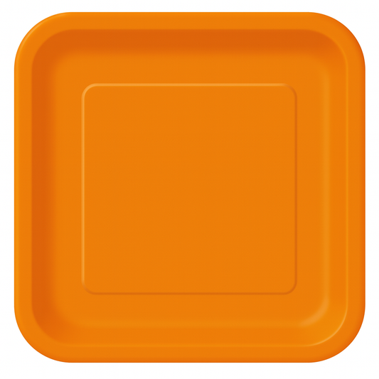 Pumpkin Orange (Set of 14) - 22.2cm