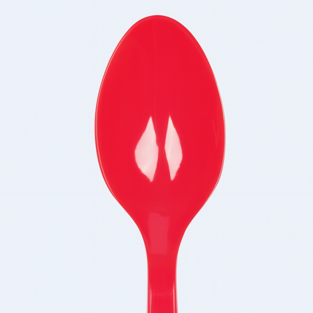 Ruby Red Spoons (Set of 20)