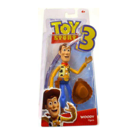 Toy Story 3 Woody action figure in packaging on a white background