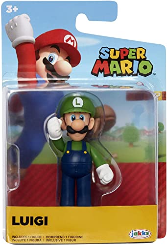 Nintendo Super Mario Luigi Mini Figure 2.5-inch