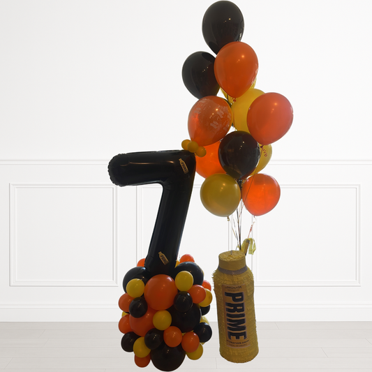 Custom Number Birthday Balloon Set