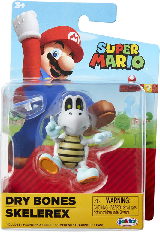 Nintendo Super Mario Dry Bones Mini Figure 2.5-inch