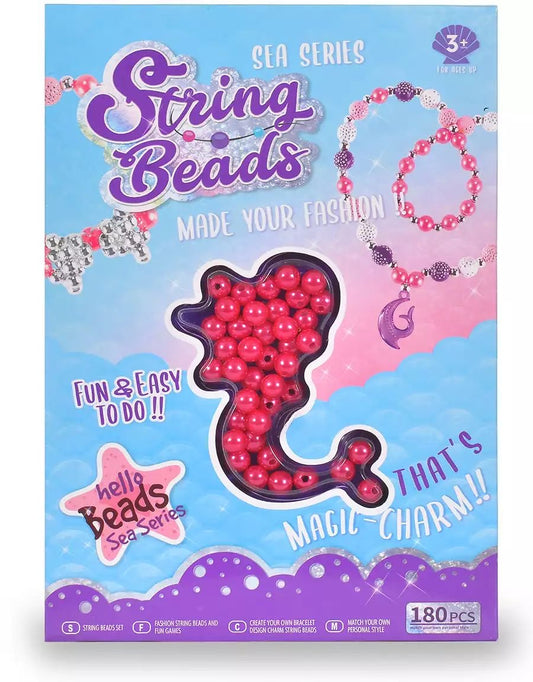 Hello Beads Sea Series String Bead Kit