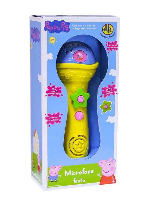 Peppa Pig - Microfone Festa