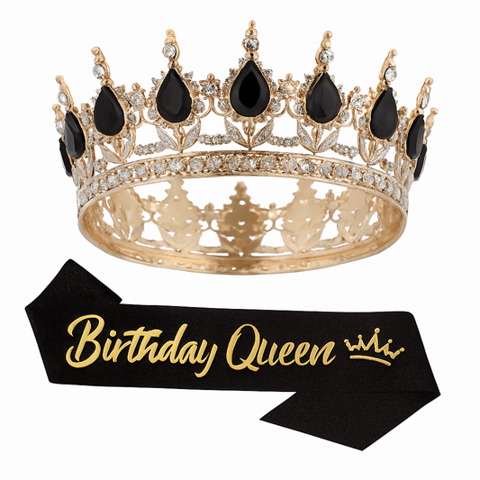 Birthday Queen Crown and Sash