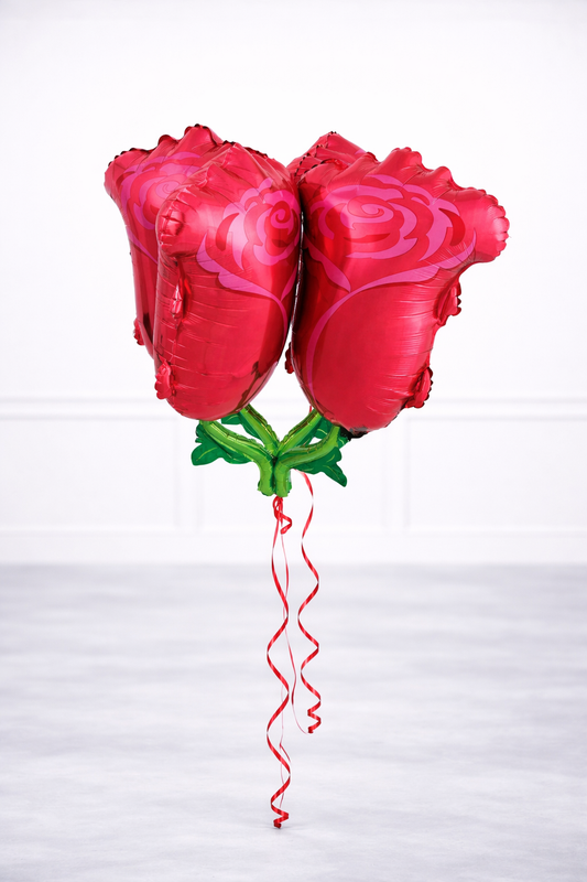 Rose Shape Foil Balloon