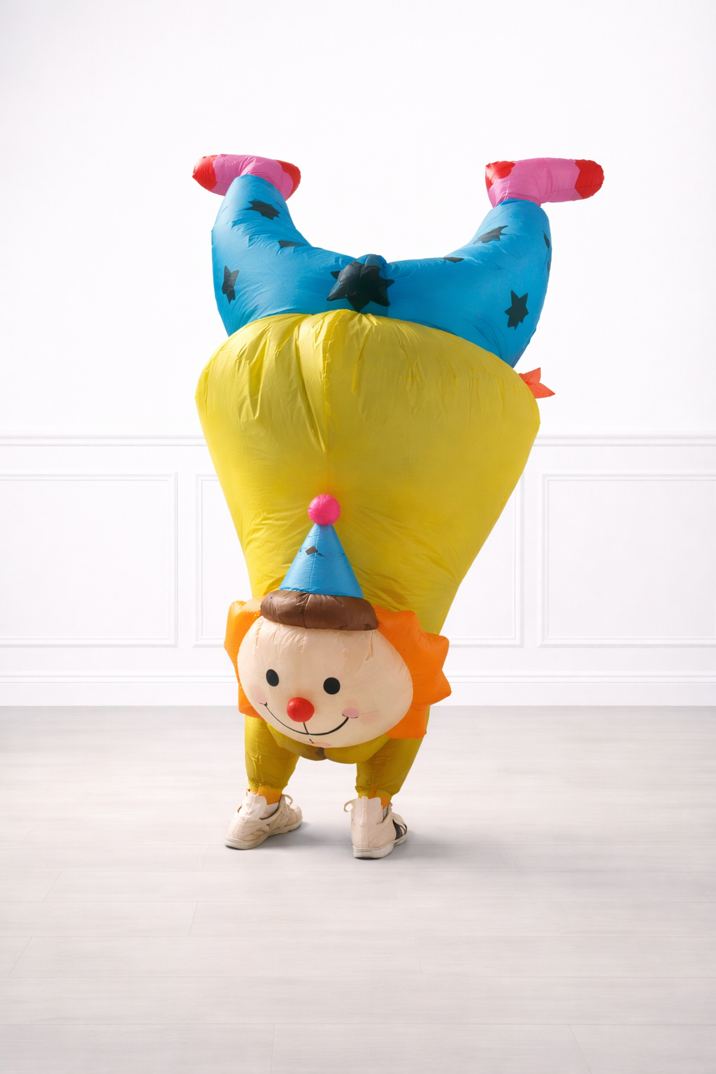 Whimsical Clown Fun Character