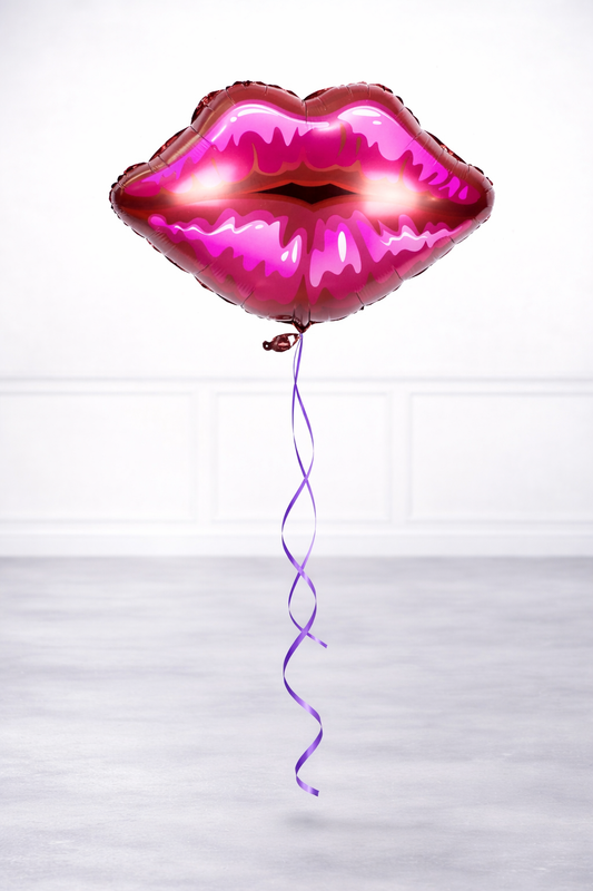 Lips Foil Helium Balloon