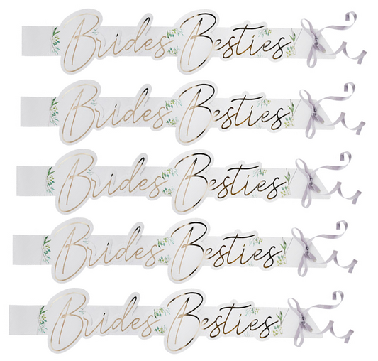 Bride Besties Sach (5 Pieces) - Gold