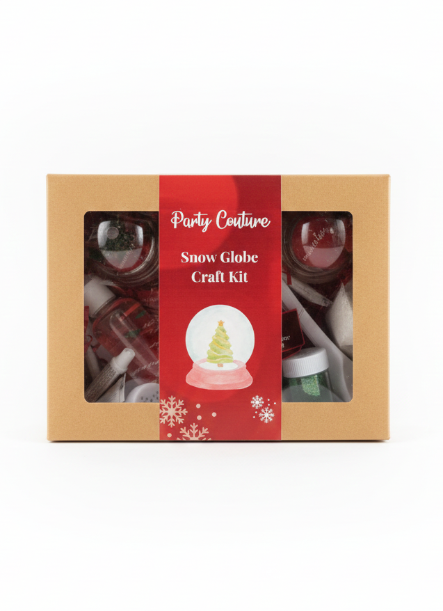 DIY Snow Globe Kit – Complete Set for 3