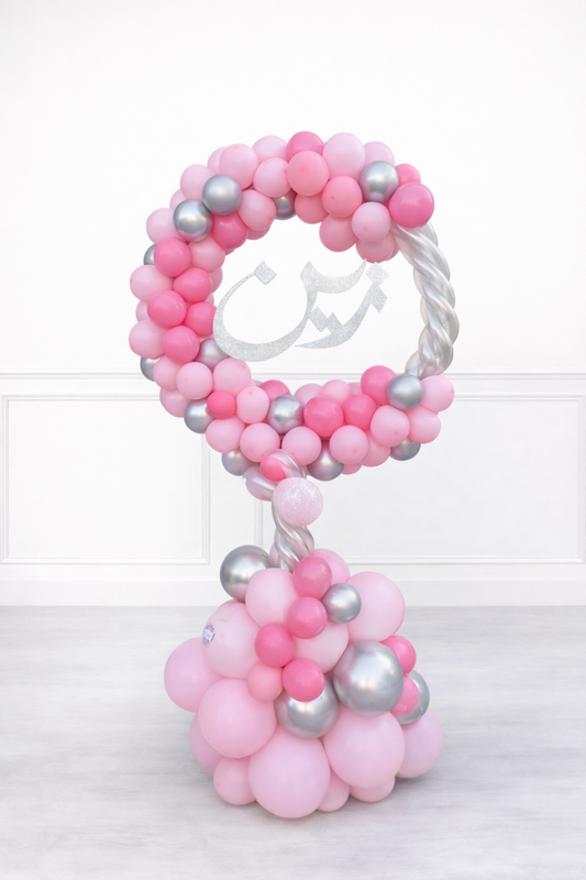 Personalized Newborn Name Stand