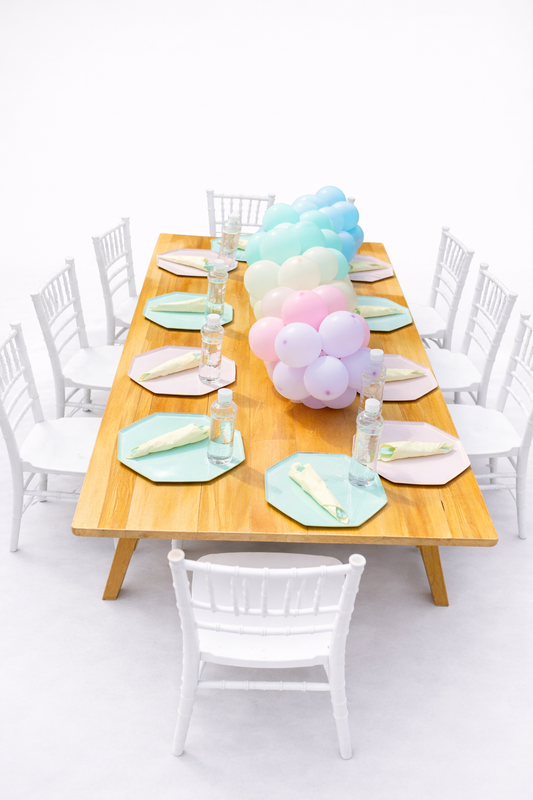 Wooden Table fits 12 (excluding chairs)