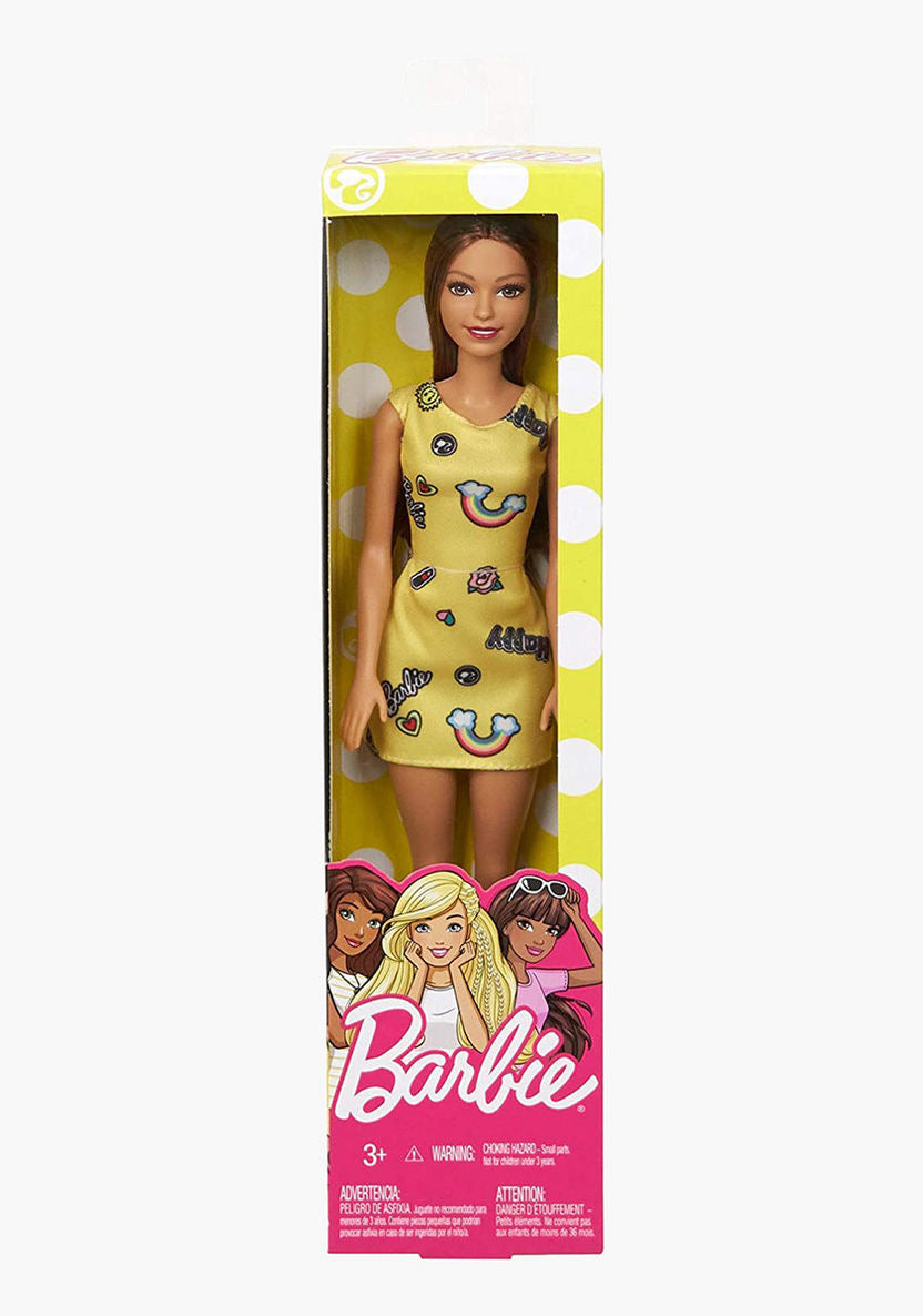 Barbie Modern Yellow Dress