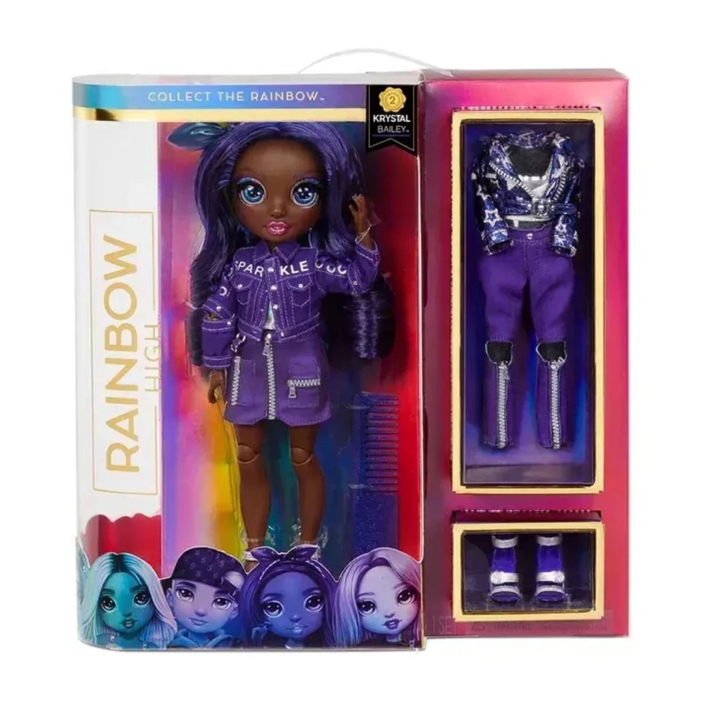 Rainbow High Krystal Bailey Indigo