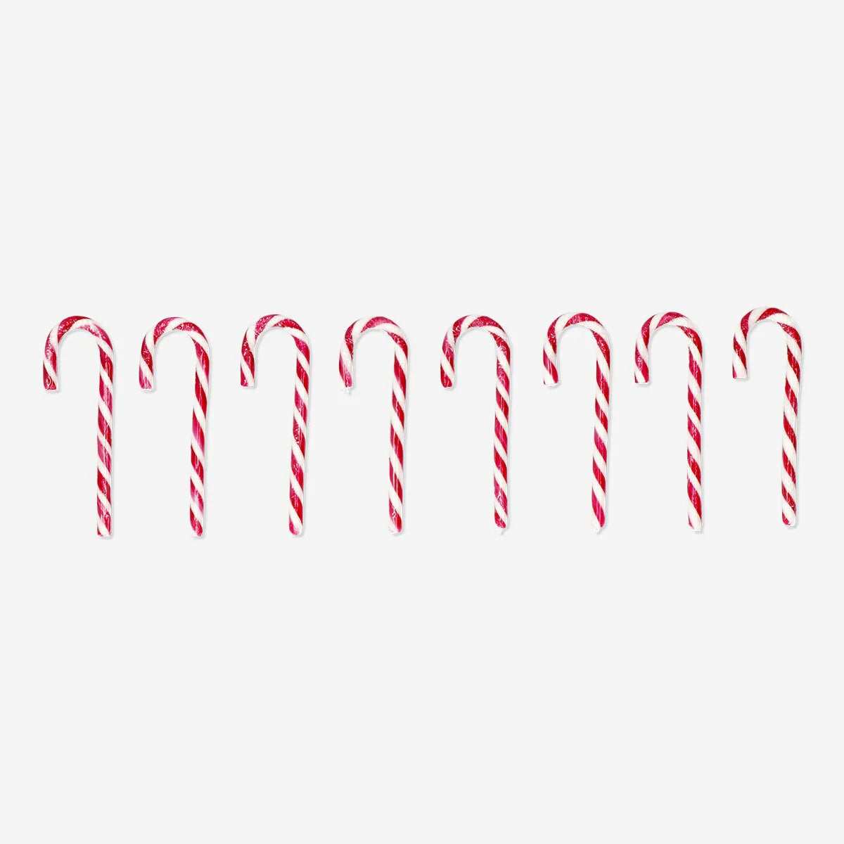 Candy canes with peppermint flavor - 8 pcs