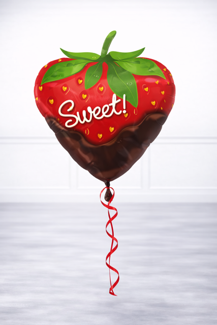 Sweet Strawberry Chocolate Balloon