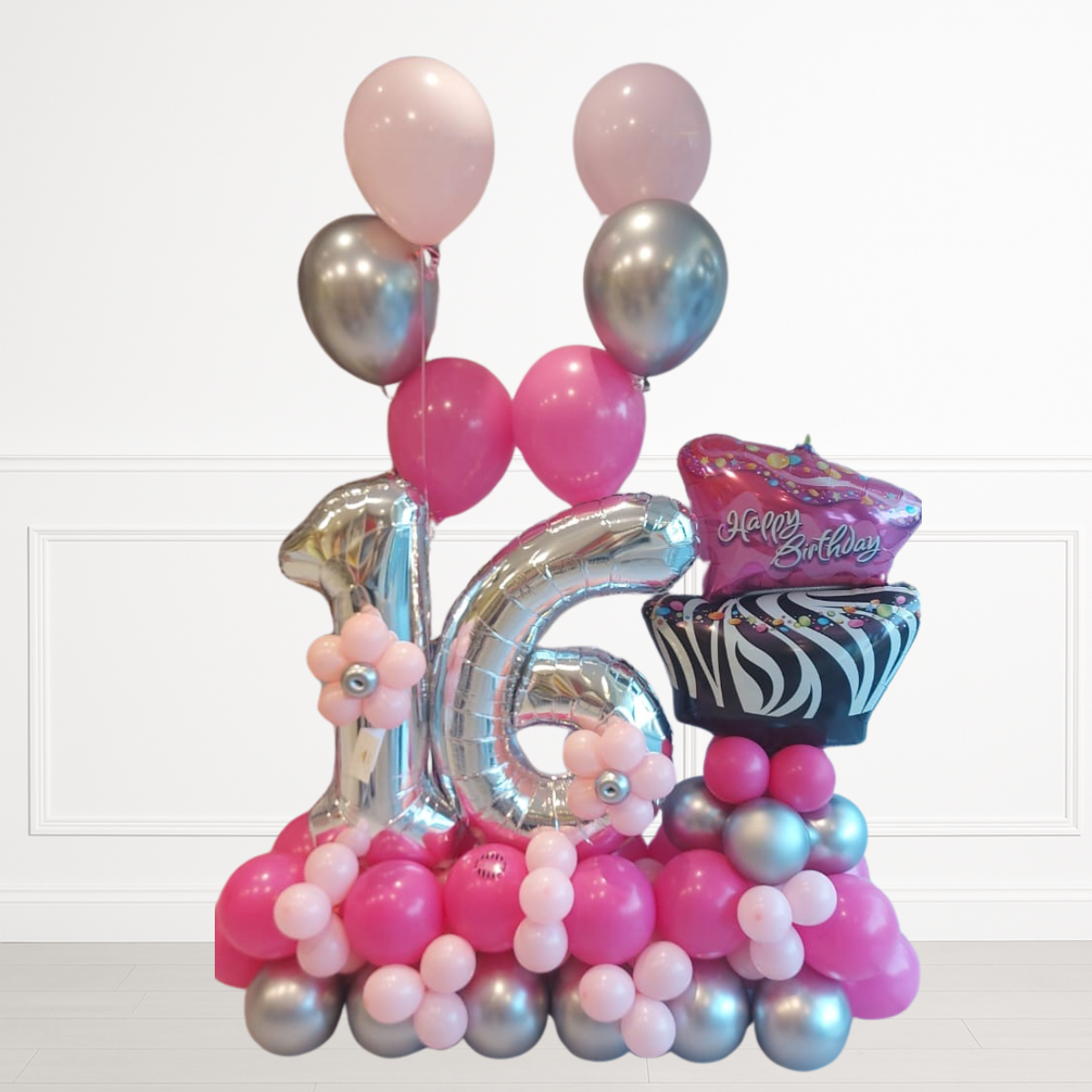 Sweet 16 Balloon Bouquet